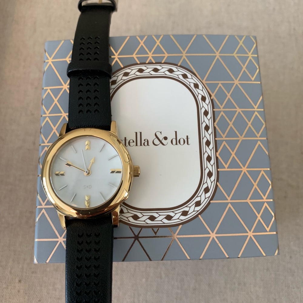 Icon Convertible Watch -Black by Stella & Dot